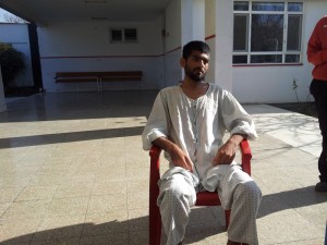 Khalid Ahmad recuperating in Kabul